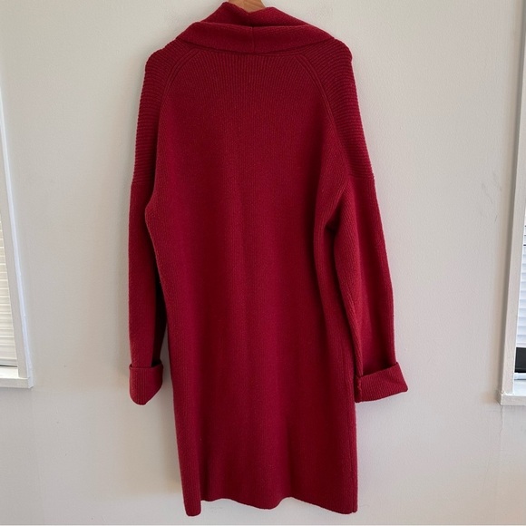 J. Crew double breasted wool alpaca blend supersoft yarn cardigan coat Large - Picture 7 of 9